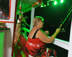 Squid sea fishing in night-time Pattaya Thailand - tour photo 12