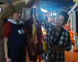 Squid sea fishing in night-time Pattaya Thailand - tour photo 30