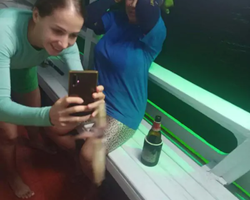 Squid sea fishing in night-time Pattaya Thailand - tour photo 61