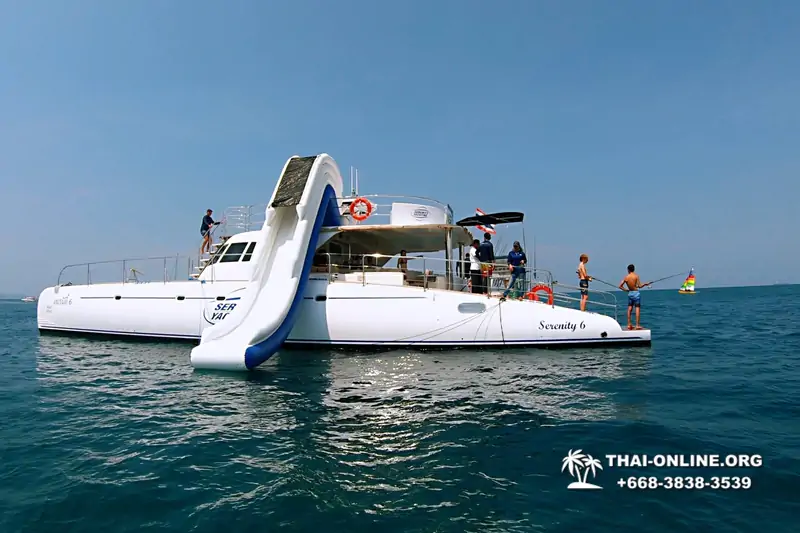 Catamaran Serenity cruise island tour in Pattaya Thailand - photo 15