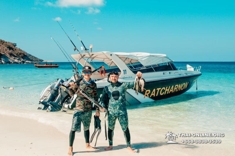 Spearfishing trip from Pattaya to Koh Lan isle in Thailand photo 100