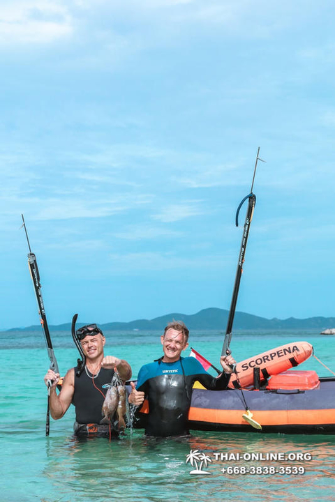 Spearfishing trip from Pattaya to Koh Lan isle in Thailand photo 190