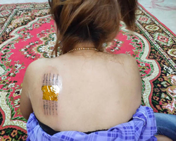 Tattoo Sak Yant Ajan Chalee from Pattaya in Thailand photo 15