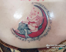 Tattoo Sak Yant Ajan Chalee from Pattaya in Thailand photo 53
