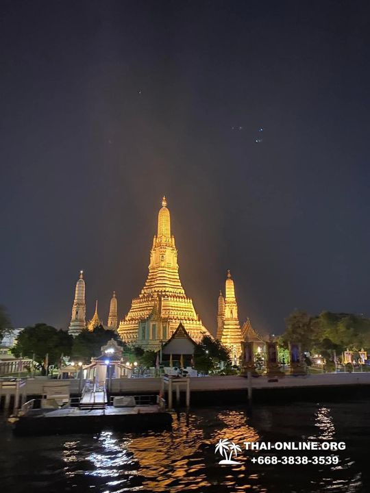 Perfect tour in Bangkok, with visit Turtle Temple, large statue of Sitting Buddha, light and music fountain show, rooftop of Mahanakhon skyscraper, viewpoint and skywalk, Chao Praya evening cruise with buffet lunch and disco, inspection of historic part - photo 10
