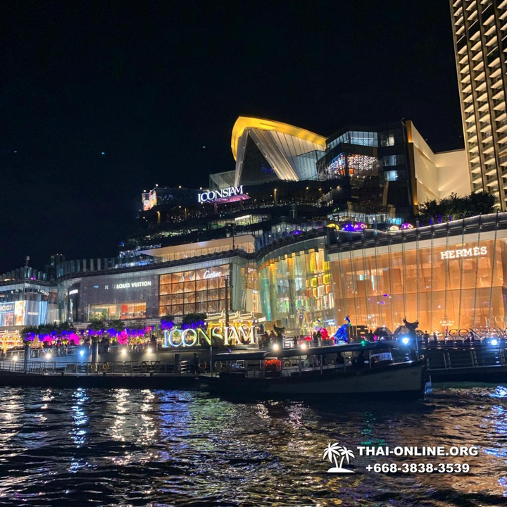 Perfect tour in Bangkok, with visit Turtle Temple, large statue of Sitting Buddha, light and music fountain show, rooftop of Mahanakhon skyscraper, viewpoint and skywalk, Chao Praya evening cruise with buffet lunch and disco, inspection of historic part - photo 16