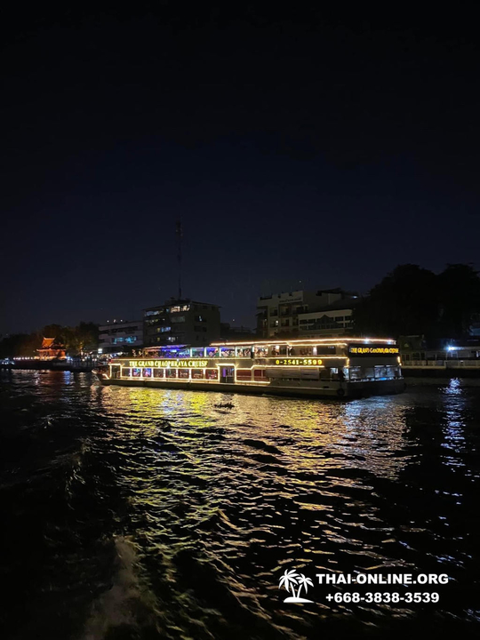 Perfect tour in Bangkok, with visit Turtle Temple, large statue of Sitting Buddha, light and music fountain show, rooftop of Mahanakhon skyscraper, viewpoint and skywalk, Chao Praya evening cruise with buffet lunch and disco, inspection of historic part - photo 6
