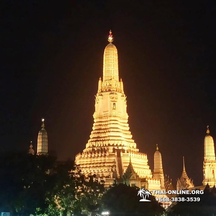 Perfect tour in Bangkok, with visit Turtle Temple, large statue of Sitting Buddha, light and music fountain show, rooftop of Mahanakhon skyscraper, viewpoint and skywalk, Chao Praya evening cruise with buffet lunch and disco, inspection of historic part - photo 4