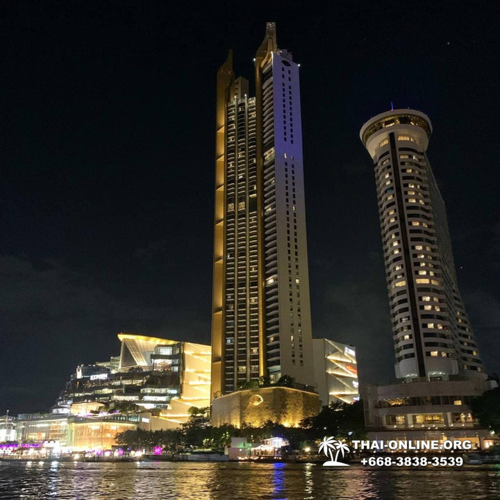 The most stunning views of ancient and modern Bangkok, Chao Praya evening cruise on the new luxurious three-deck liner, day and evening car tour around historical part of Thailand capital - photo 8