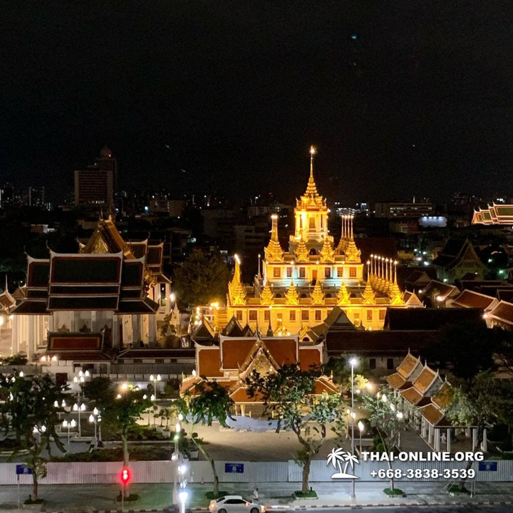 The most stunning views of ancient and modern Bangkok, Chao Praya evening cruise on the new luxurious three-deck liner, day and evening car tour around historical part of Thailand capital - photo 10