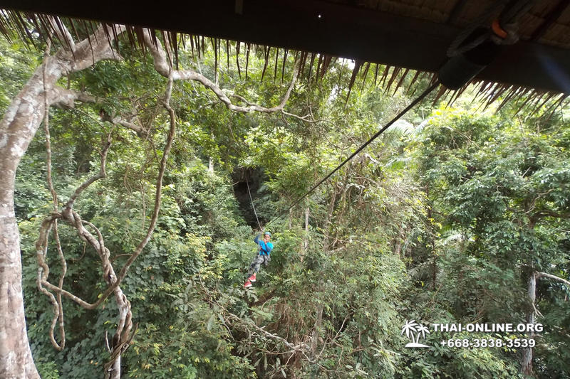 Pattaya Flight of the Gibbon jungle zipline in Thailand photo 26