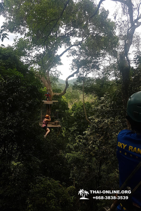 Pattaya Flight of the Gibbon jungle zipline in Thailand photo 11