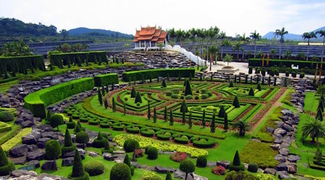 Gardens and parks of Pattaya