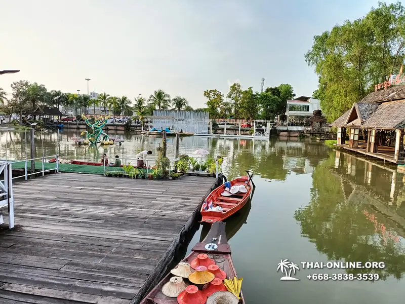 Excursion to Pattaya Floating Market with Seven Countries tour agency Thailand - photo 1