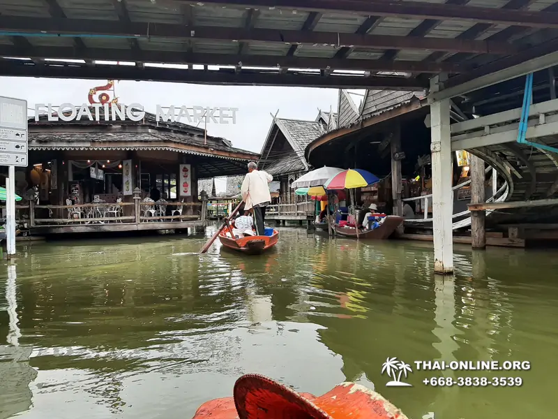 Excursion to Pattaya Floating Market with Seven Countries tour agency Thailand - photo 11