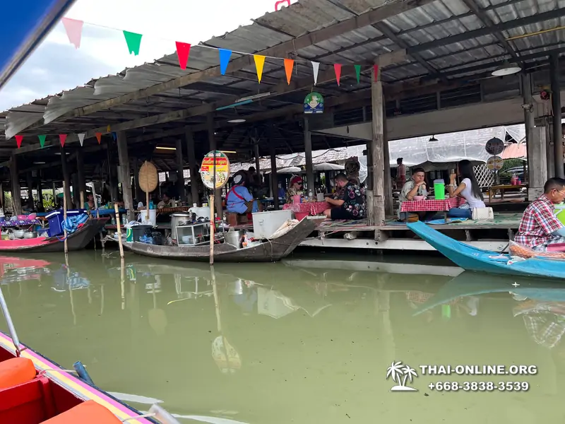 Excursion to Pattaya Floating Market with Seven Countries tour agency Thailand - photo 15