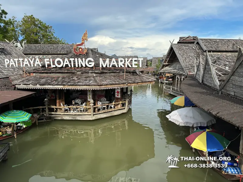 Excursion to Pattaya Floating Market with Seven Countries tour agency Thailand - photo 16