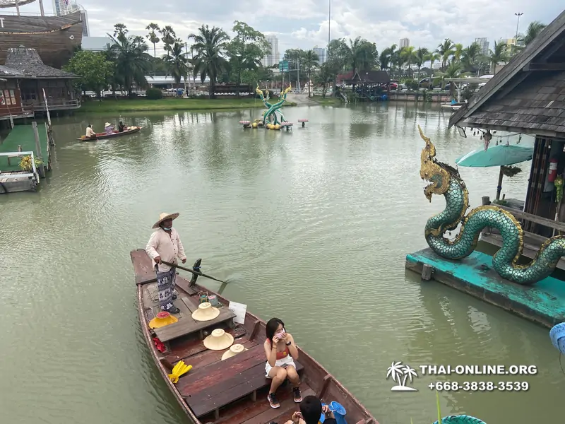 Excursion to Pattaya Floating Market with Seven Countries tour agency Thailand - photo 20