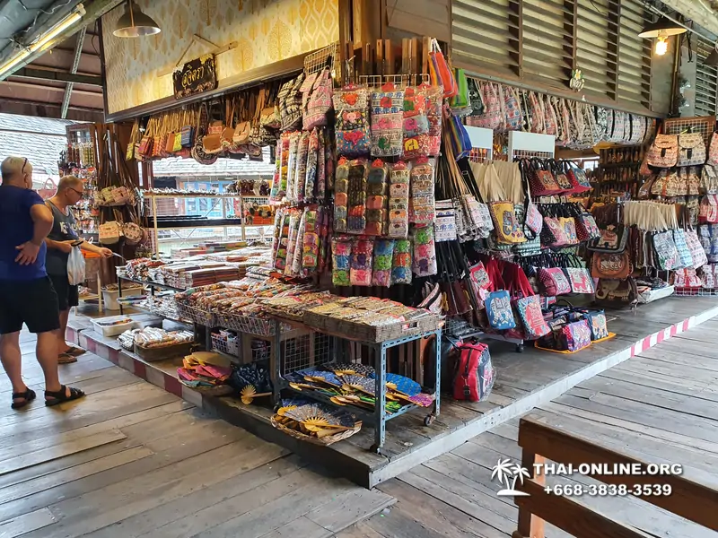 Excursion to Pattaya Floating Market with Seven Countries tour agency Thailand - photo 21