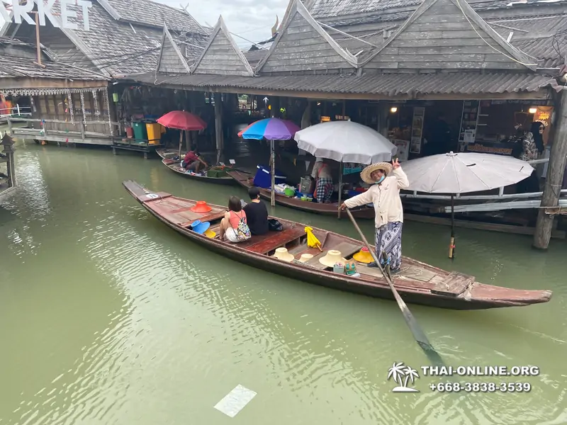 Excursion to Pattaya Floating Market with Seven Countries tour agency Thailand - photo 22