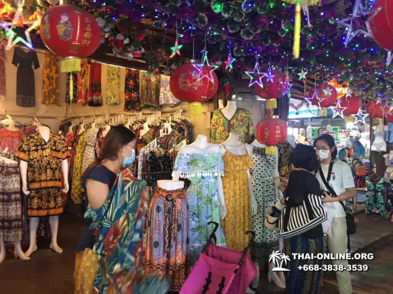 Excursion to Pattaya Floating Market with Seven Countries tour agency Thailand - photo 31