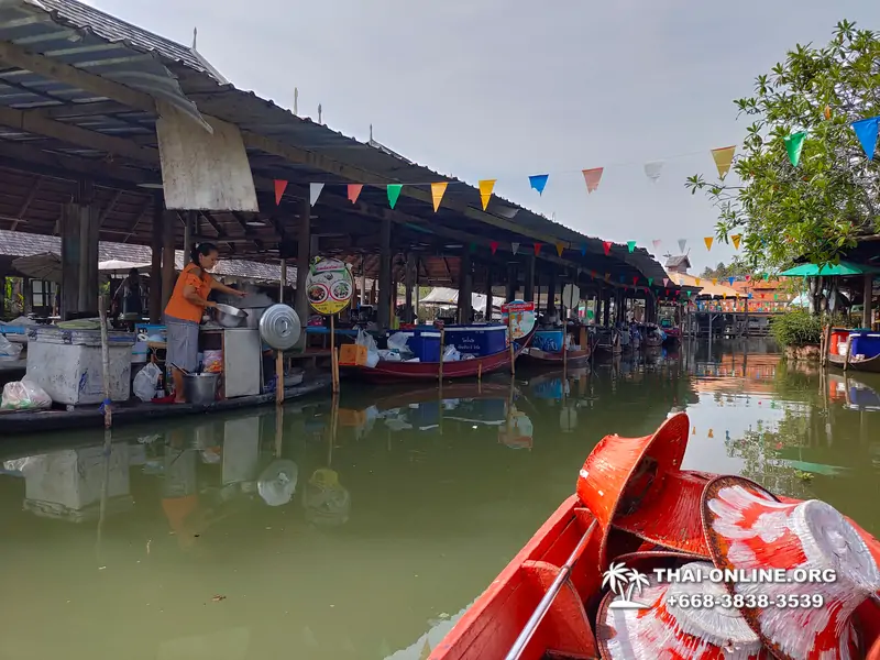 Excursion to Pattaya Floating Market with Seven Countries tour agency Thailand - photo 8